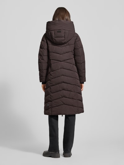 khujo Płaszcz pikowany z dwustronnym zamkiem błyskawicznym model ‘FLESCH’ Oberżynowy 5