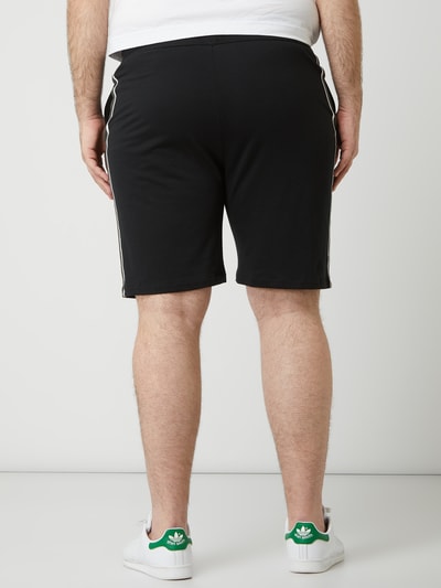 BOSS Korte loungebroek met logoprint, model 'Authentic Shorts' Zwart - 5