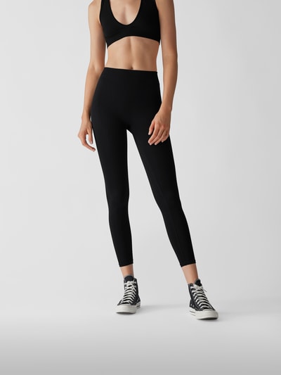 Rick Owens Leggings mit Ziernähten Black 4