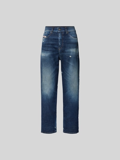 Diesel Straight Fit Jeans mit Gürtelschlaufen Bleu 2