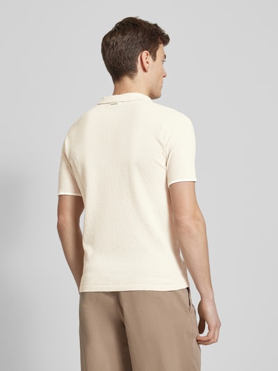 Antony Morato Slim Fit Poloshirt mit V-Ausschnitt Beige 5