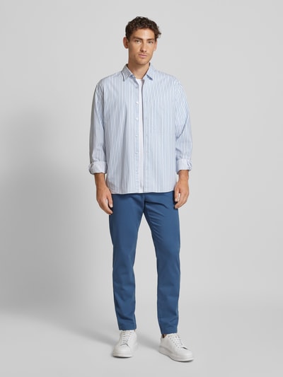 Tommy Hilfiger Regular Fit Chino mit Knopfverschluss Jeansblau 1