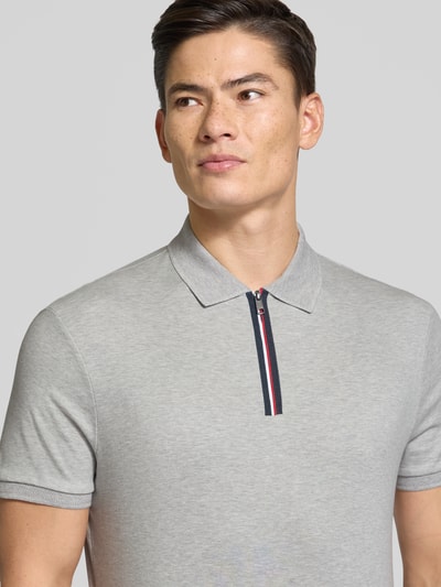 Tommy Hilfiger Regular fit poloshirt van puur katoen Lichtgrijs - 3