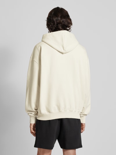 Pegador Oversized Sweatjacke mit Label-Print Offwhite 5