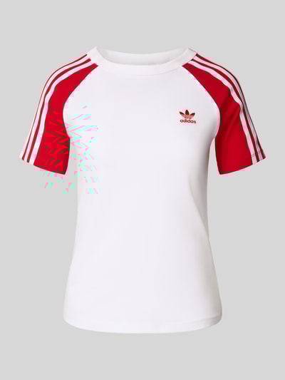 adidas Originals T-shirt met labelstitching Wit - 2