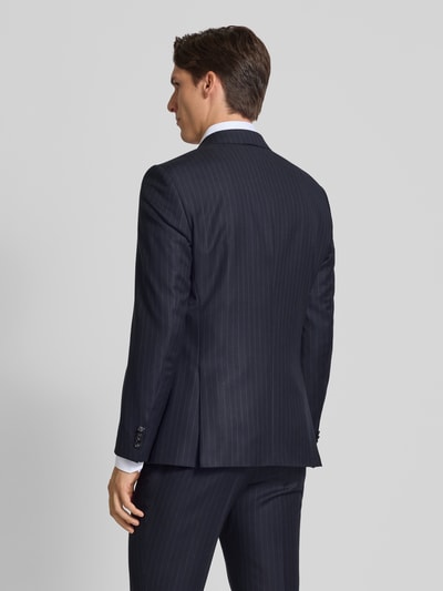 BOSS Slim fit pak van gestreepte scheerwol Marineblauw - 5