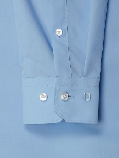 OLYMP No. Six Zakelijk super slim fit overhemd van popeline met extra lange mouwen Bleu - 3