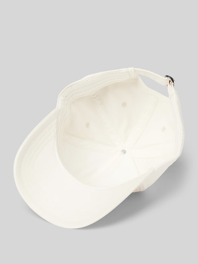 BOSS Basecap mit Label-Stitching Modell 'Ari' Offwhite 2