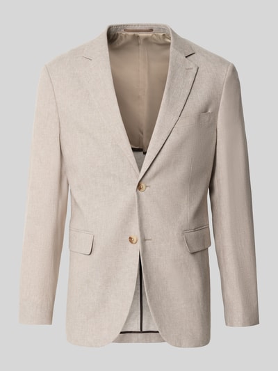 Matinique Straight Fit Sakko aus Leinen-Mix Modell 'Charles' Hellgrau 1