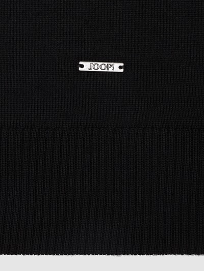 JOOP! Collection Rollkragenpullover aus Merinowolle Modell 'Donte' Black 3