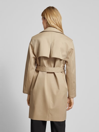 BOSS Trenchcoat mit Bindegürtel Modell 'Cifena' Camel 5