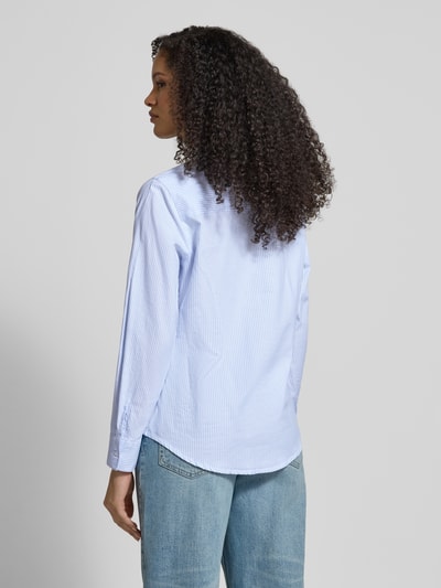Fynch-Hatton Regular Fit overhemdblouse van puur katoen Lichtblauw - 5