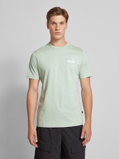 PUMA PERFORMANCE T-Shirt mit Label-Print Lind 4