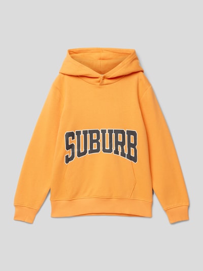 Tom Tailor Hoodie met kangoeroezak Oranje - 1