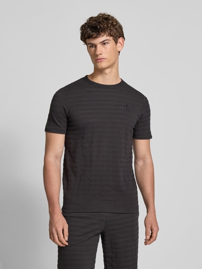 PUMA PERFORMANCE T-Shirt mit Strukturmuster Modell 'ESS ELEVATED' Black 4