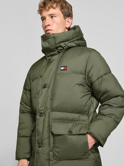 Tommy Jeans Parka mit Logo-Patch Modell 'WORKWEAR' Oliv 3