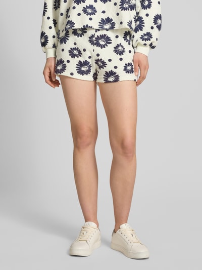 American Vintage Sweatshorts mit elastischem Bund Modell 'BOBYPARK' Offwhite 4