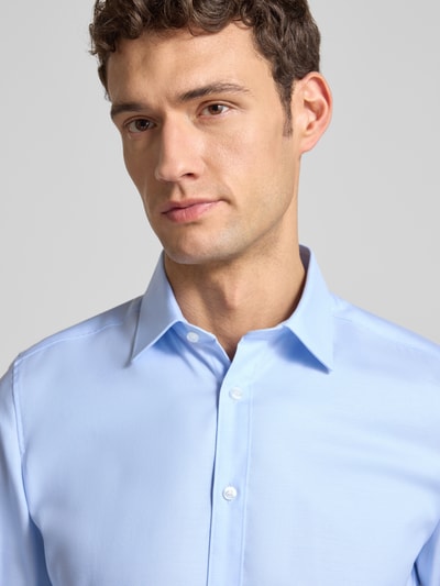 OLYMP Level 5 Slim Fit Businesshemd aus Twillgewebe mit extra langem Arm Bleu 3
