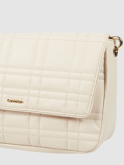 CK Calvin Klein Crossbody Bag in Leder-Optik  Sand 3