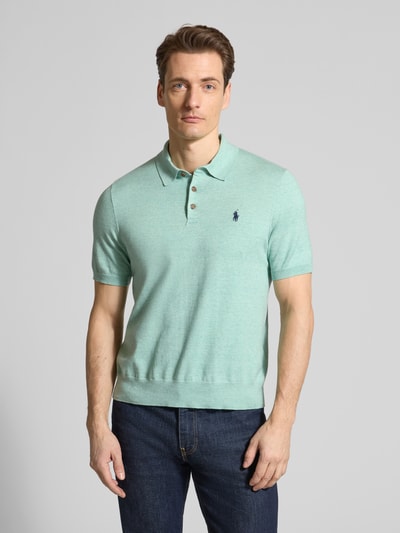 Polo Ralph Lauren Regular Fit Poloshirt aus reiner Baumwolle Mint 4
