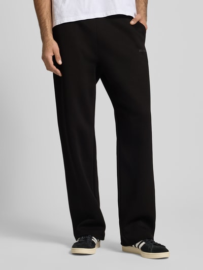 REVIEW Loose Fit Sweatpants mit Seitentaschen Black 4