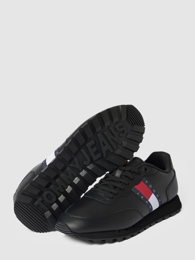 Tommy Jeans Sneaker mit Logo-Print Modell 'RETRO' Black 5