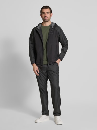 BOSS Green Dres treningowy z nadrukiem z logo Czarny 1