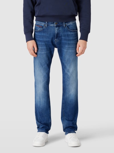 Tommy Jeans Jeansy o kroju slim fit z 5 kieszeniami model ‘SCANTON’ Jeansowy niebieski 4