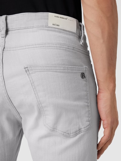 ELIAS RUMELIS Jeans mit 5-Pocket-Design Modell 'Noel' Silber 3