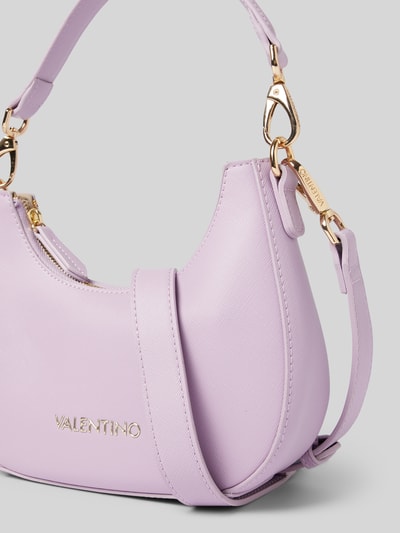 VALENTINO BAGS Handtasche mit Label-Applikation Modell 'ZERO RE' Flieder 2