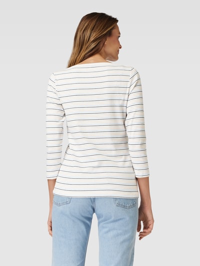 Tom Tailor Longsleeve mit Streifenmuster und 3/4-Arm Offwhite 5