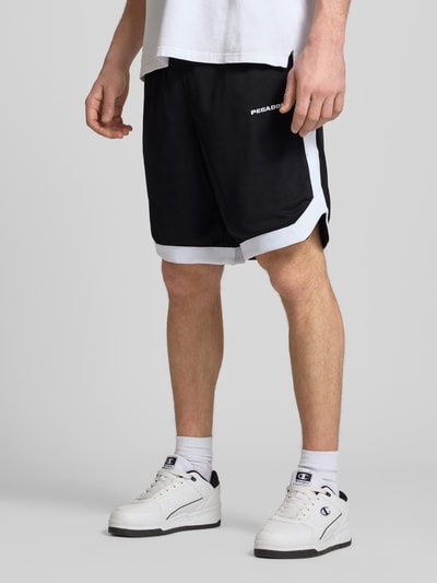 Pegador Sweatshorts met elastische band Zwart - 4