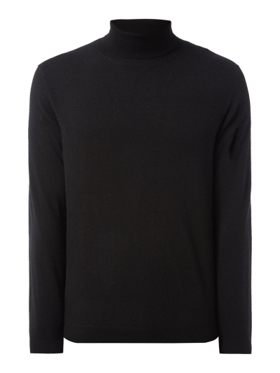 MCNEAL Rollkragen-Pullover aus Woll-Kaschmir-Mix Schwarz 2
