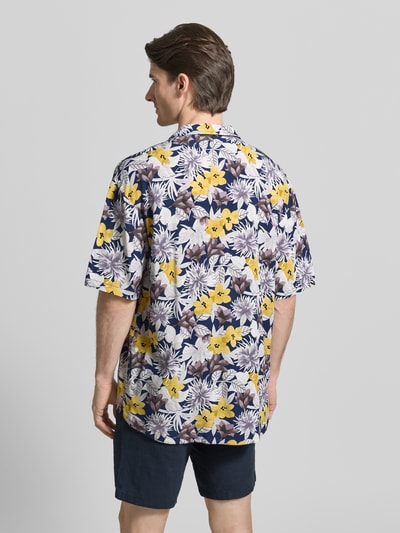 HUGO Koszula casualowa o kroju relaxed fit z czystej wiskozy model 'BEACH' Żółty 5