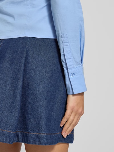 Review Hemdbluse mit Knopfleiste Bleu 3