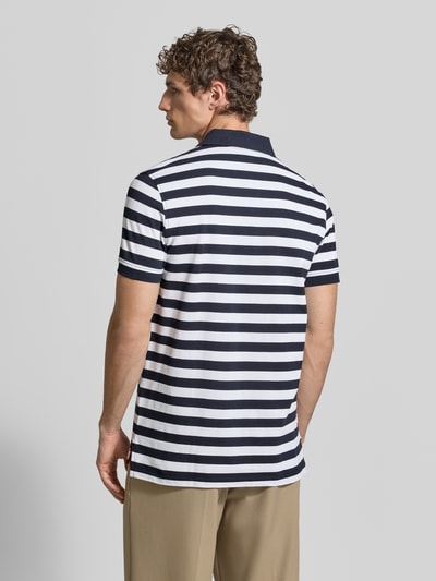 Christian Berg Men Modern Fit Poloshirt mit Logo-Stitching Marine 5