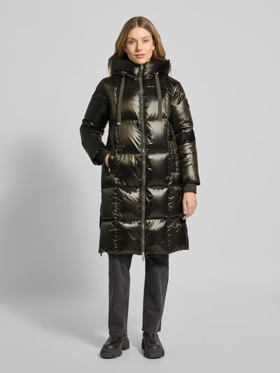 MOS MOSH Steppmantel mit Stehkragen Modell 'NOVA' Dunkelgruen 4