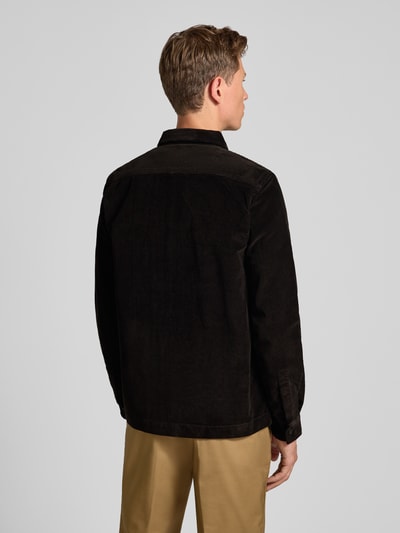 Barbour Koszula sztruksowa o kroju regular fit z mieszanki bawełny Oliwkowy 5