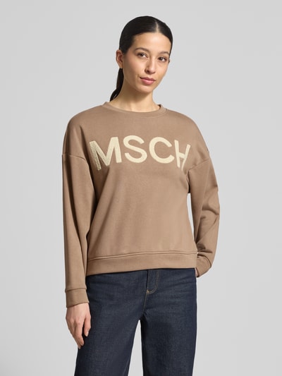 MSCH Copenhagen bluza z obniżoną linią ramion Szarobrązowy 4