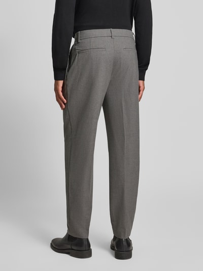 CK Calvin Klein Slim Tapered Fit Anzughose mit Bügelfalten Mittelgrau 5