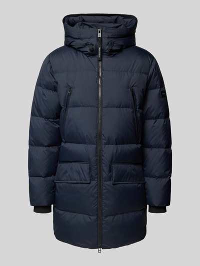 Marc O'Polo Regular Fit Daunenmantel mit Kapuze Marine 2