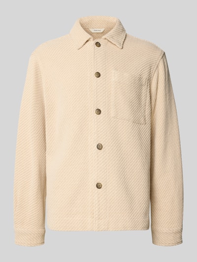 SELECTED HOMME Regular fit overhemdjack van puur biologische katoenmix, model 'REGFRED' Ecru - 2