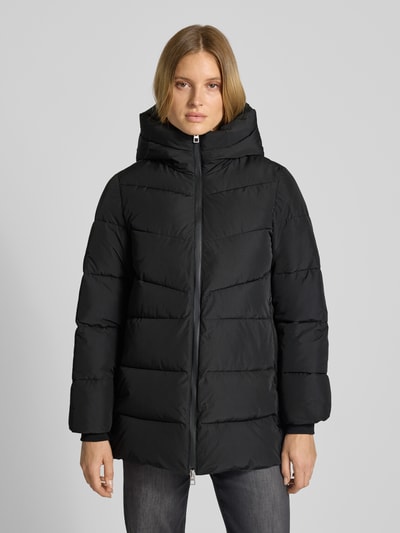 Mango Steppmantel mit Zweiwege-Reißverschluss Modell 'TOKYO' Black 4