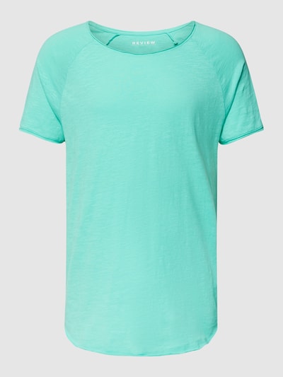 REVIEW T-shirt met ronde hals Groen - 2