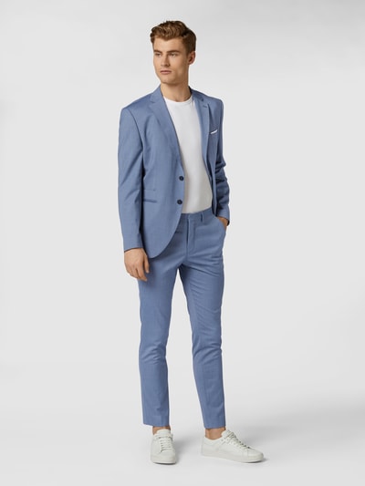 SELECTED HOMME Slim Fit Anzughose mit Stretch-Anteil Modell 'Kirk' Bleu 1