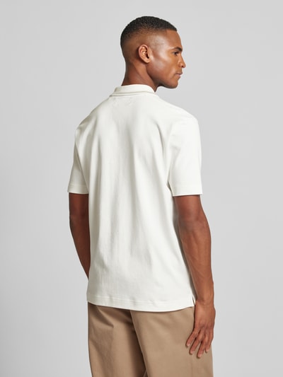 Marc O'Polo Regular Fit Poloshirt aus reiner Baumwolle Offwhite 5