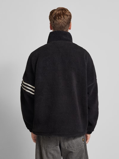 adidas Originals Fleecepullover mit überschnittenen Schultern Black 5