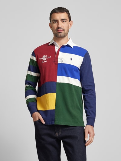 Polo Ralph Lauren Sweatshirt met kentkraag Bordeaux - 4