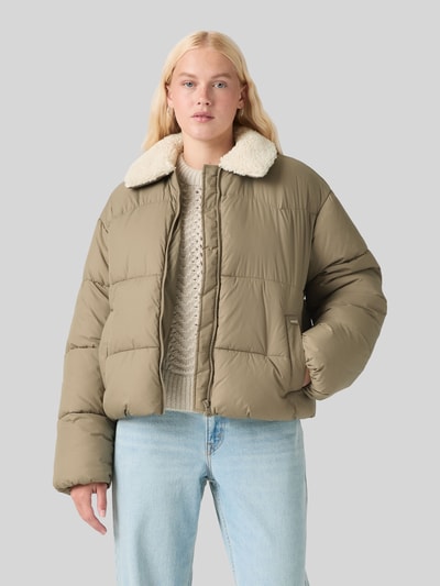 Levi's® Pufferjacke mit Sherpa-Kragen PALMER Khaki 4