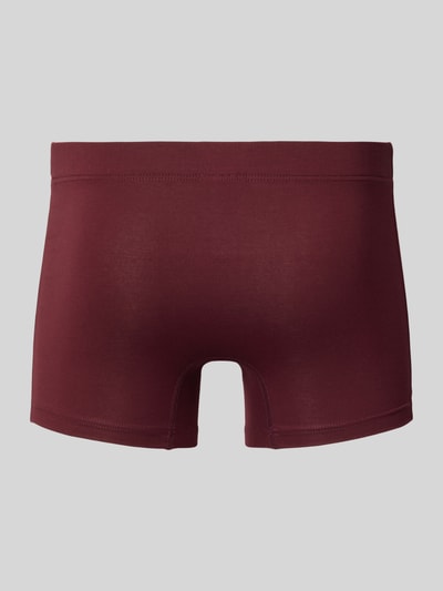 Hanro Boxershort met labelpatch in een set van 2 stuks Bordeaux - 3